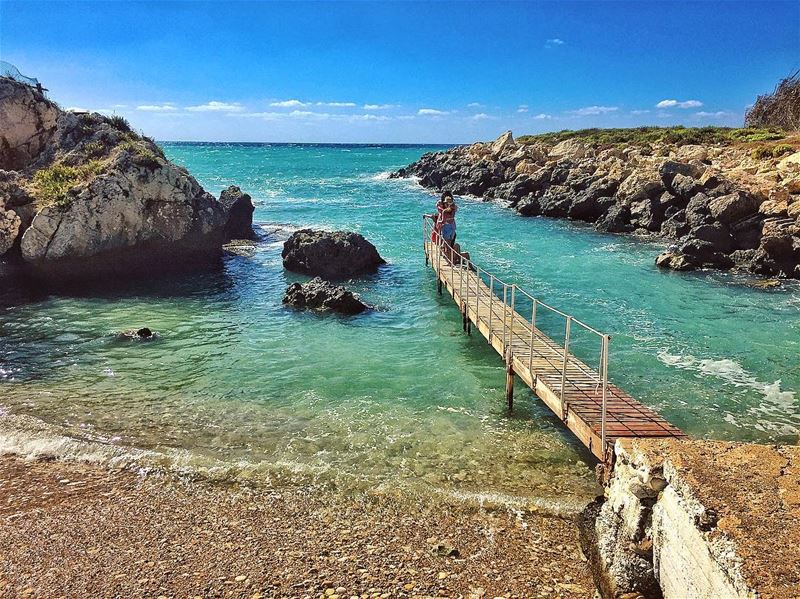 The Lebanese Blues 💙🇱🇧❤️  livelovelebanon  livelovebatroun ... (Batroûn)