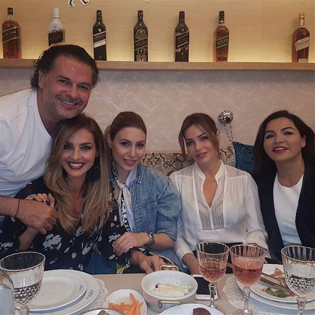 The Lebanese superstar and the Lebanese star in Beit Salwa 