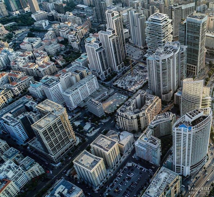 The Lego City 🏣🏢🏤🏦By @rami_rizk89  AboveBeirut  Beirut  Liban  Libano... (Beirut, Lebanon)