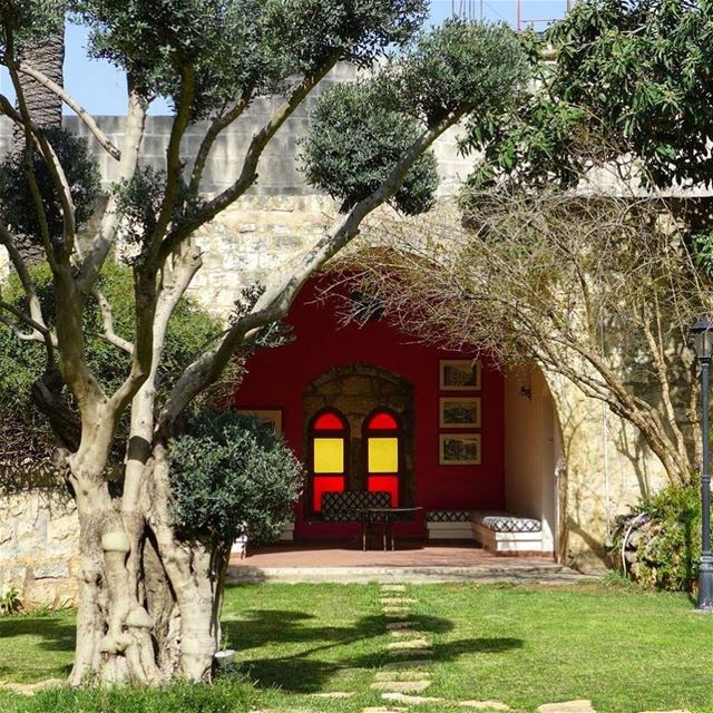 ... the light of a window and a window of light..... chehabpalace  ... (Hadeth, Mont-Liban, Lebanon)