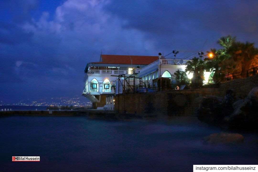 The Mediterranean Sea off the Corniche, or waterfront promenade, in Beirut,