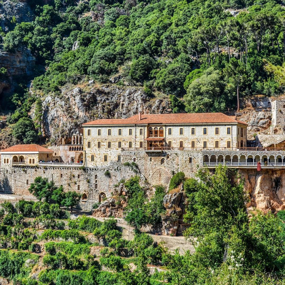 .The monastery of kozhaya. North Lebanon. ...