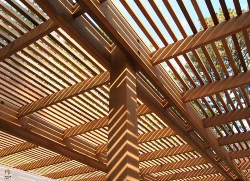 The More “Stripes” The Better!  PergolaKitsLebanon. Pergola  Louvers ...