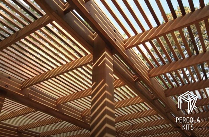 The More “Stripes” The Better!  PergolaKitsLebanon. Pergola  Louvers ...