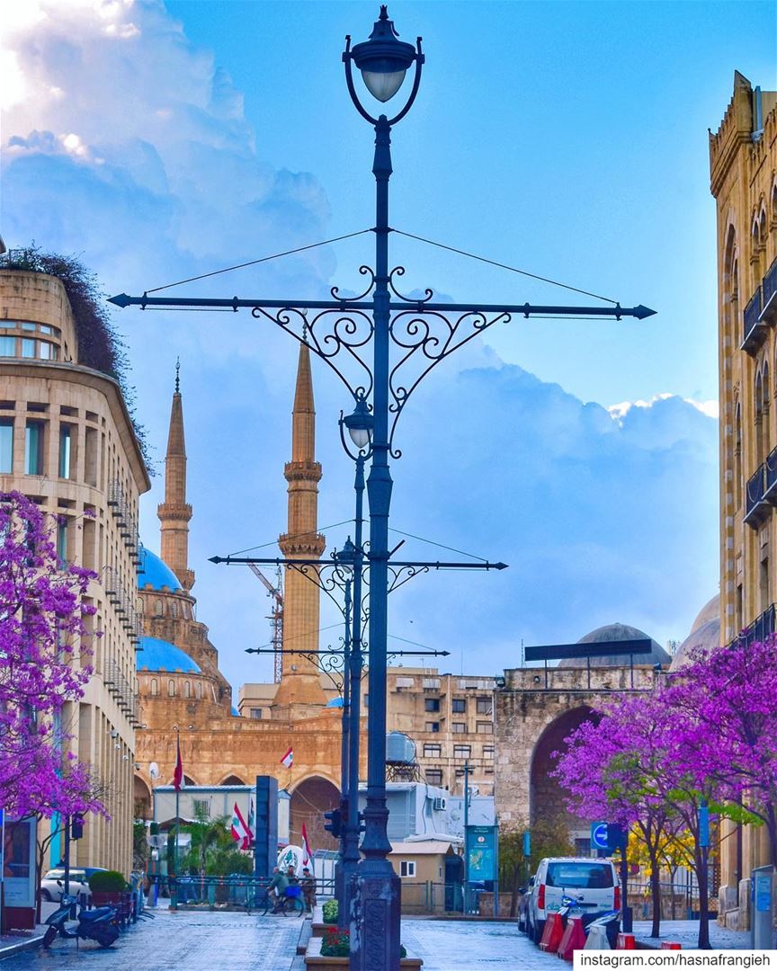The morning sun shines brighter after a rainy night & so does  Beirut in... (Beirut, Lebanon)