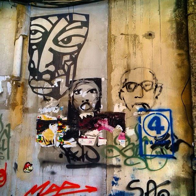 The National Identity  manyfaces  beirut  lebanon  streetart  wallart ...