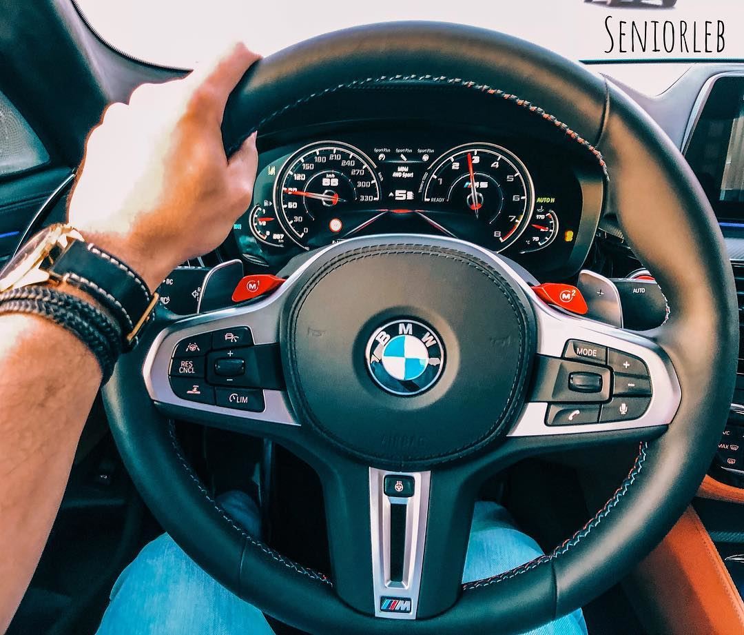 The new M steering wheel is better than ever 🔵🔴Ⓜ️———————————————————————— (Dubai, United Arab Emirates)