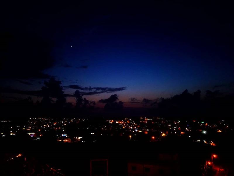 ⛰ 🌆 THE NIGHT VIEW BERKAYEL ✨ 🌙📷 1/6/2018 IN AKKAR LEBANON🔭 berkayel...