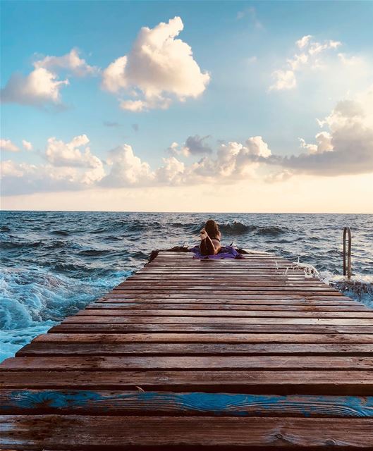 The ocean is everything I want to be. Beautiful, mysterious, wild and free... (Amchitt, Mont-Liban, Lebanon)