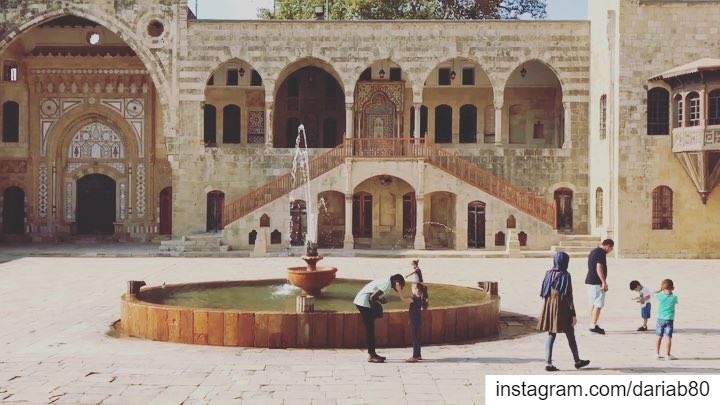 | The one-of-a-kind Beiteddine Palace | Built over 300 years beginning in... (Beiteddine Palace)