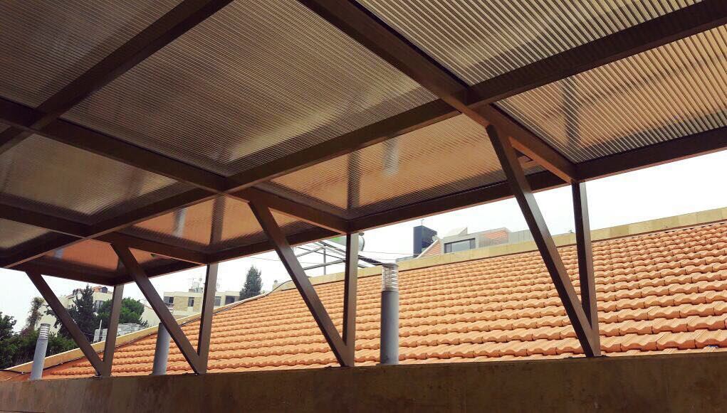 The one thing that will keep the Heat Away!  Polycarbonate... (Mansourieh)