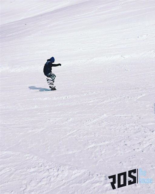 The original Mr. Buttersworth himself, @ronyaouad cruising down the... (Mzaar Ski Resort)