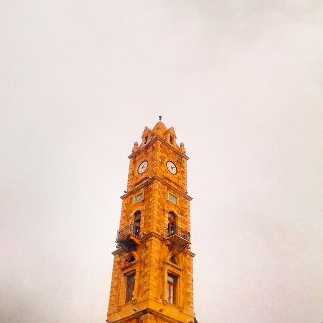 The Ottoman clock tower, a famous Tripolitan landmark!   TripoliLB ...