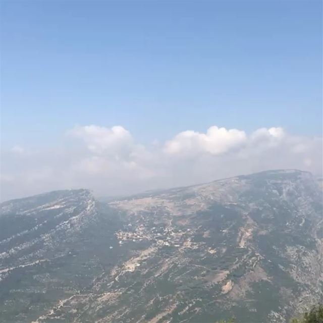 The Peak of Bchaaleh ⛰ where you can see the Batrounian mountain and sea! � (Bchaalé, Liban-Nord, Lebanon)