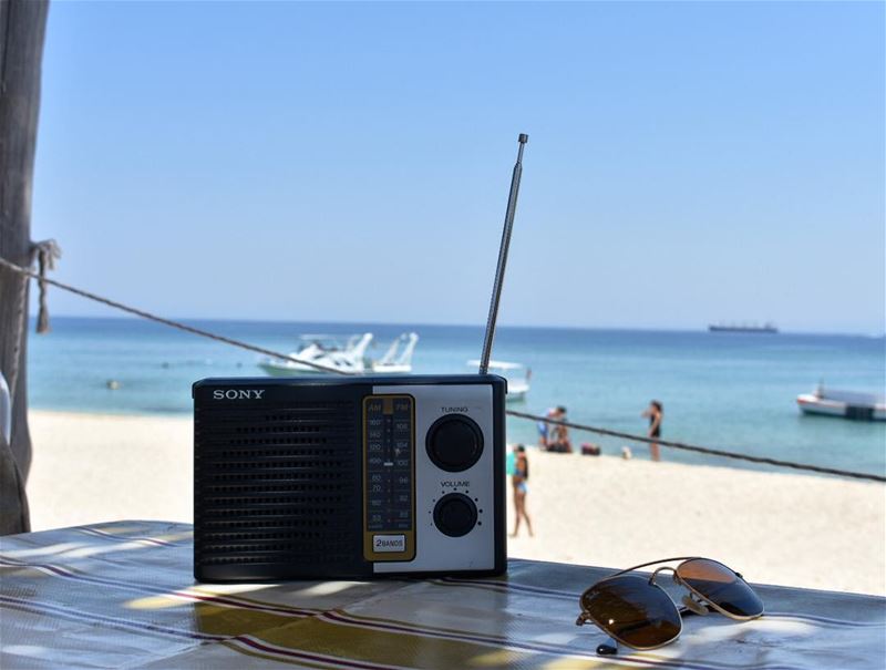 The perfect combination 📻🏝•••••••••••••••••••••••••••••• Lebanon ... (Palm Islands- El Mina Lebanon)