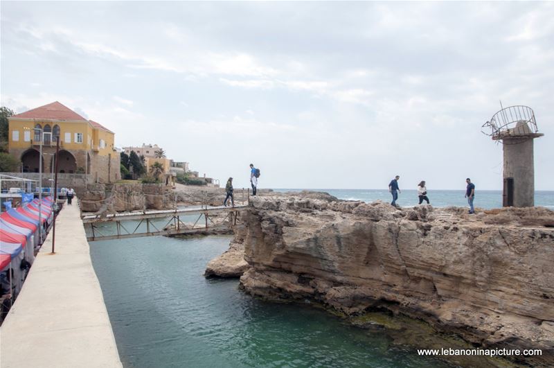 The Phonecian Wall Batroun (Phonecian Wall, Batroun, Norh Lebanon)