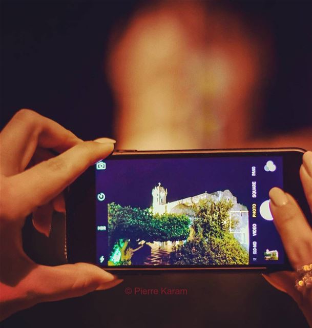 The  photographer being  photographed  potd  pictureoftheday ... (Byblos - Jbeil)