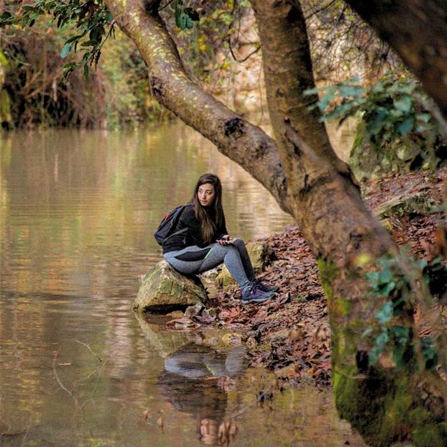 The river of Adonis.. myth  adonis  aphrodite  river  naheribrahim ... (Lebanon)