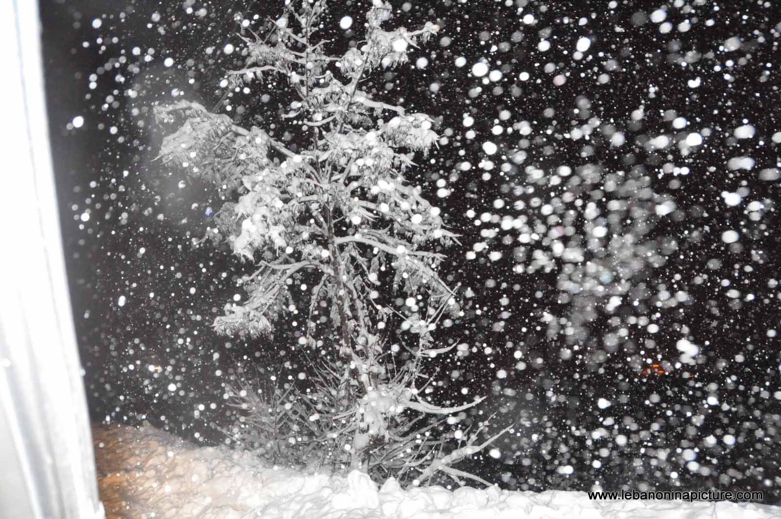 The Road is Covered with Snow