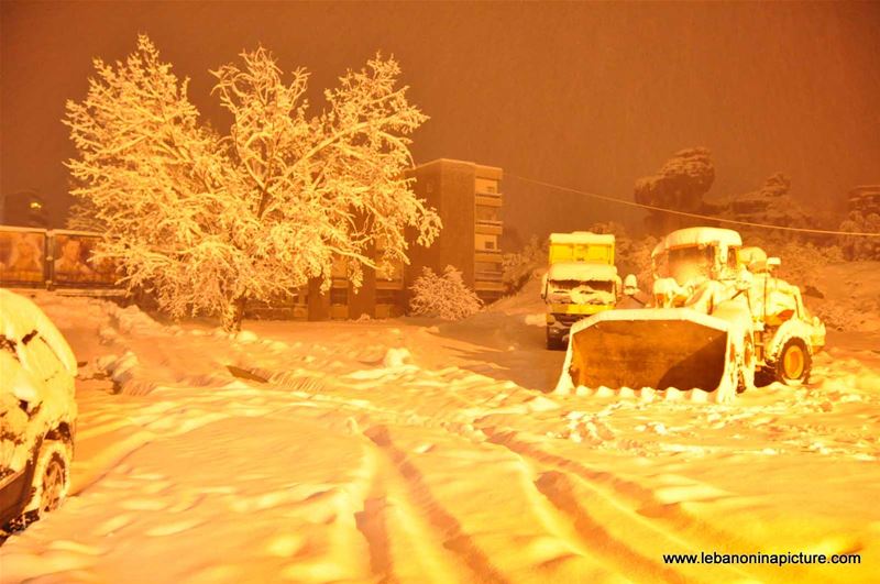 The Road is Covered with Snow