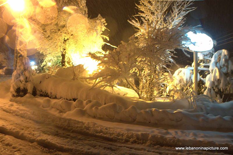 The Road is Covered with Snow