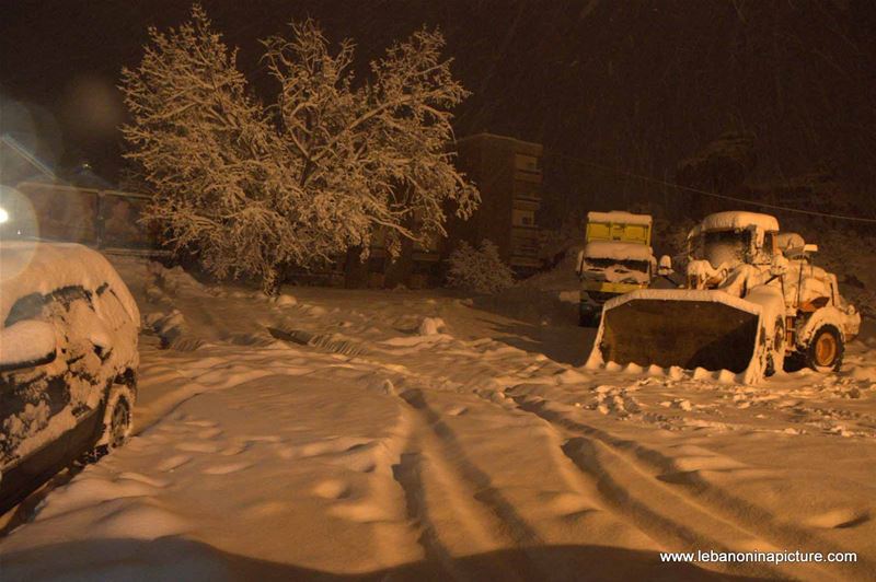 The Road is Covered with Snow
