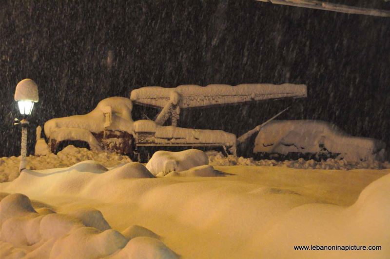 The Road is Covered with Snow