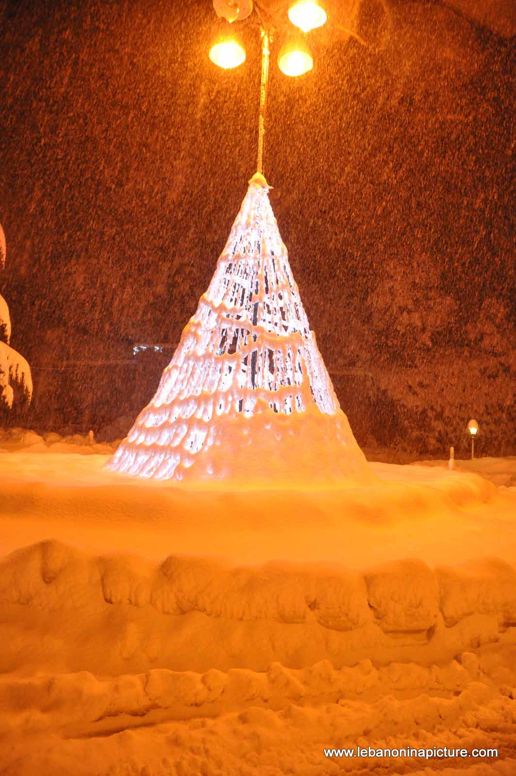 The Road is Covered with Snow