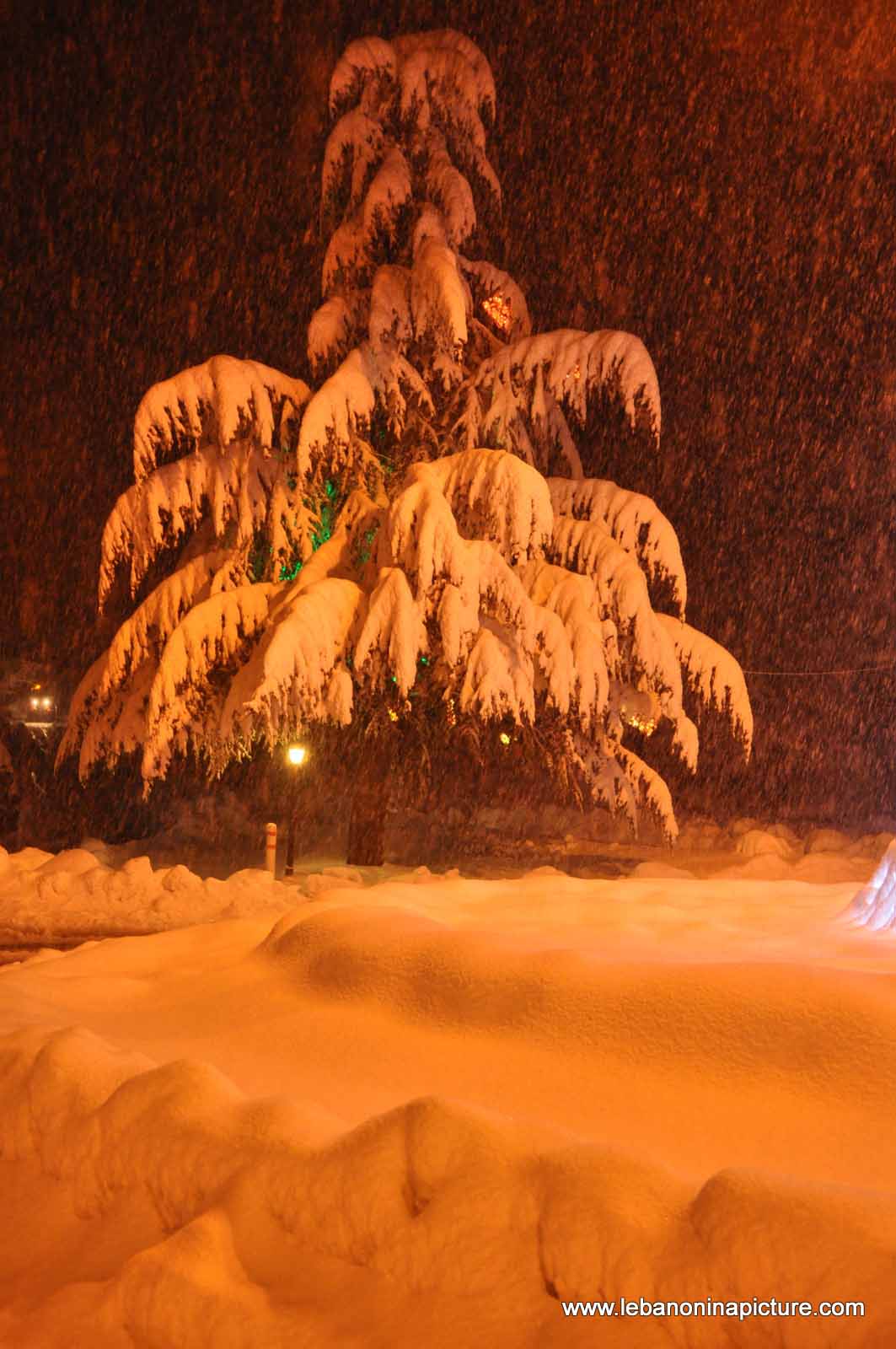 The Road is Covered with Snow