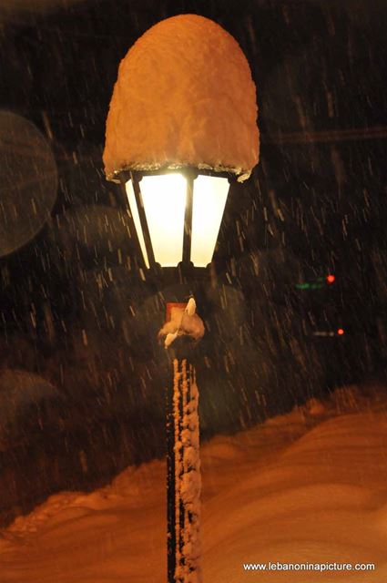 The Road is Covered with Snow
