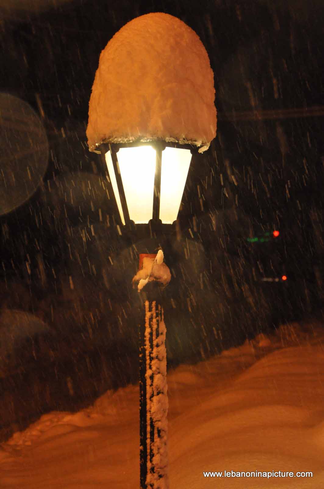 The Road is Covered with Snow