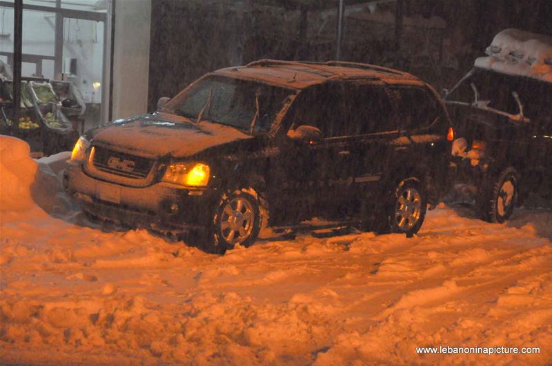 The Road is Covered with Snow