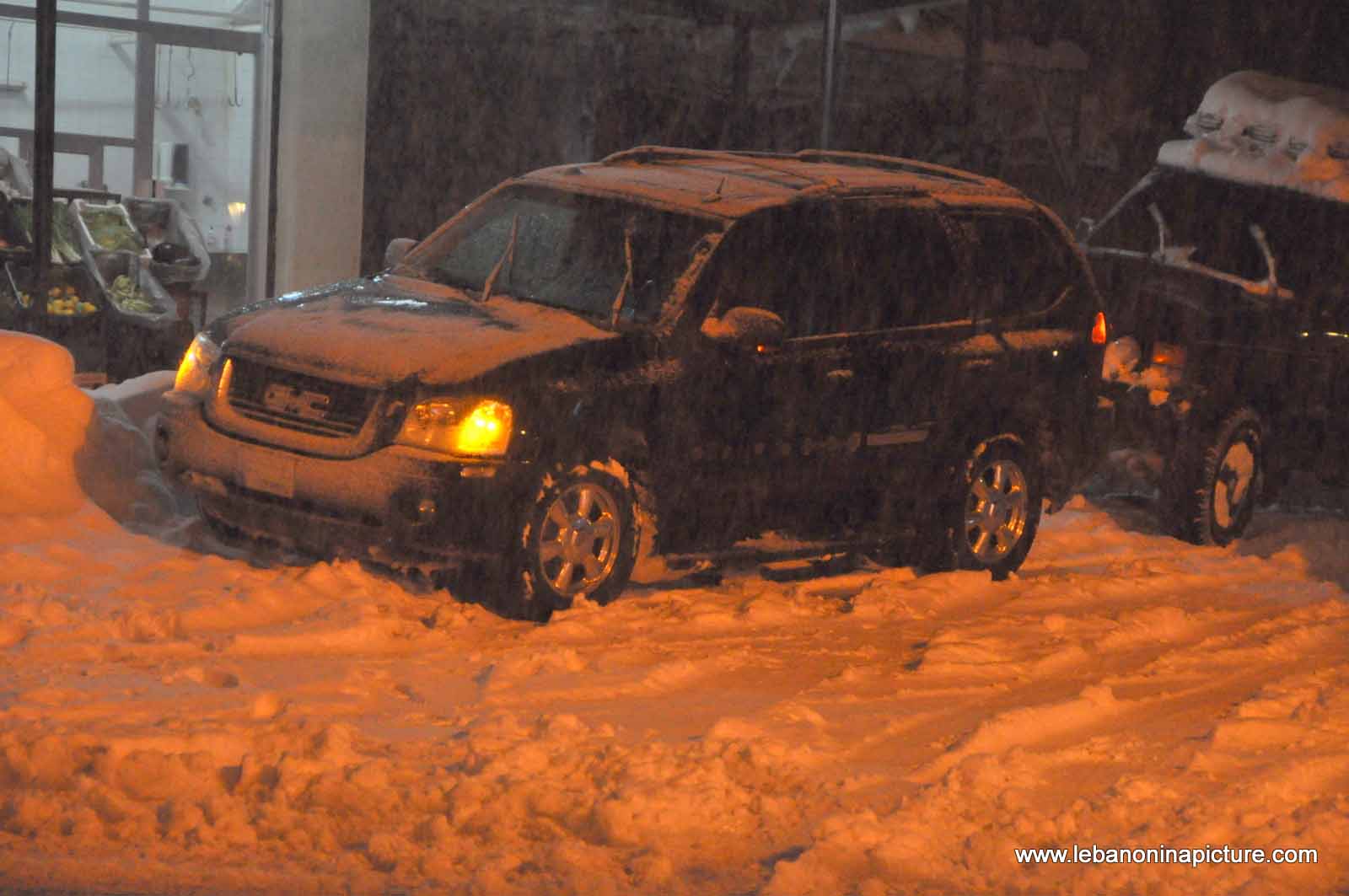 The Road is Covered with Snow