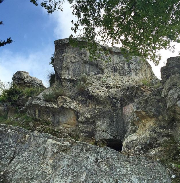 The rock of Adonis is one of the several bas reliefs carved in the stone...