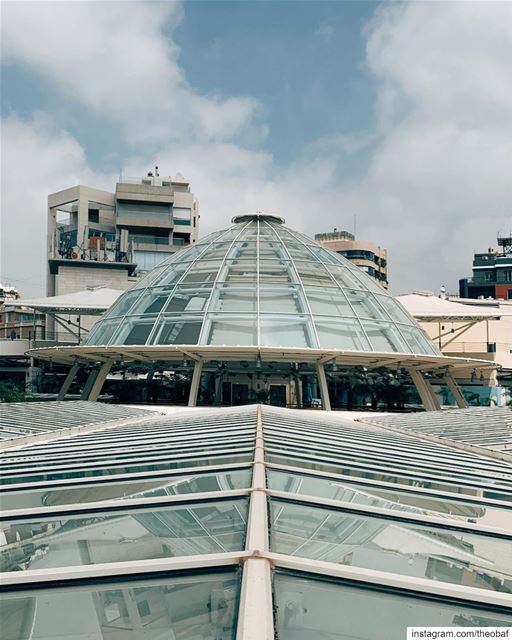 The roof ............. archdaily  archilovers ... (Abc Achrafieh)