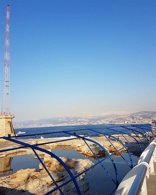 The sea hath fish for every man-William Camden ig_lebanon  insta_lebanon... (Ain El Mreisse, Beyrouth, Lebanon)