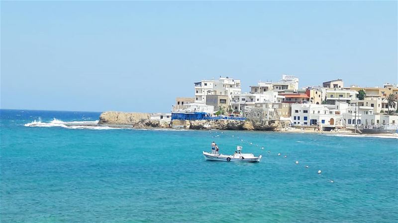 The sea, our refuge...our remedy from the daily noisy & busy urban life.... (NCMS-National Center for Marine Sciences  / CNRS-Lebanon)