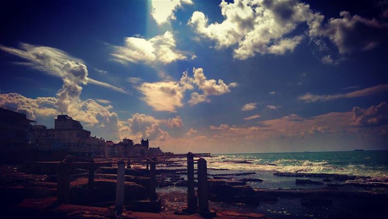 The sea, the majestic sea, breaks everything, crushes everything, cleans...