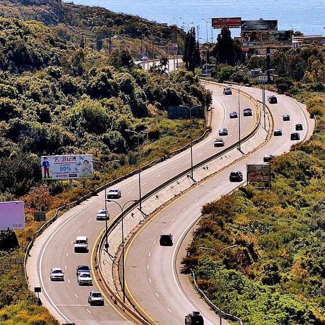 The sexy road of batroun😃  notraffic road cars tress greenleaves nature...
