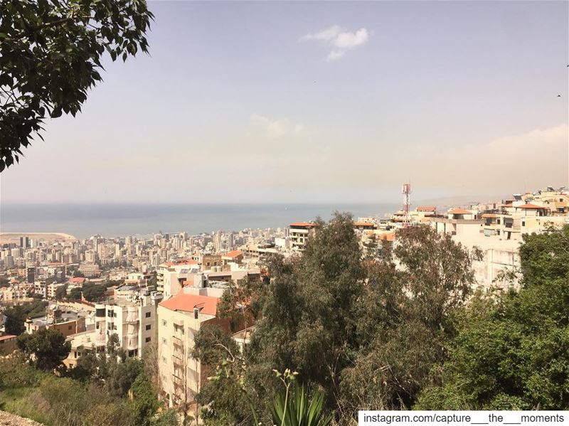 The Sky Is The Daily Bread Of The Eyes 👌🏻 Morning 😍 nature  view  sky ... (Fanar, Mont-Liban, Lebanon)