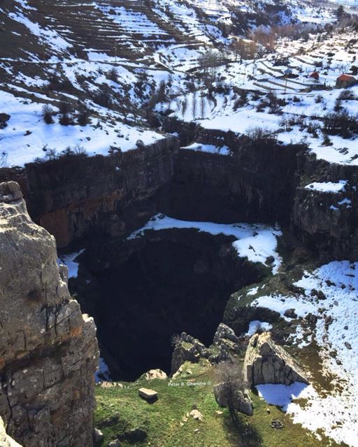 The Snow reminded me of the beauty and mystery of the essential joy that... (Tannourine-Balou3 Bal3a)