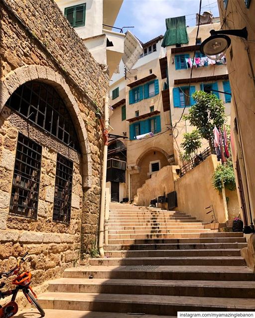 The stairs leading to the citadel of Saint Gilles.We were honored to be... (Tripoli, Lebanon)