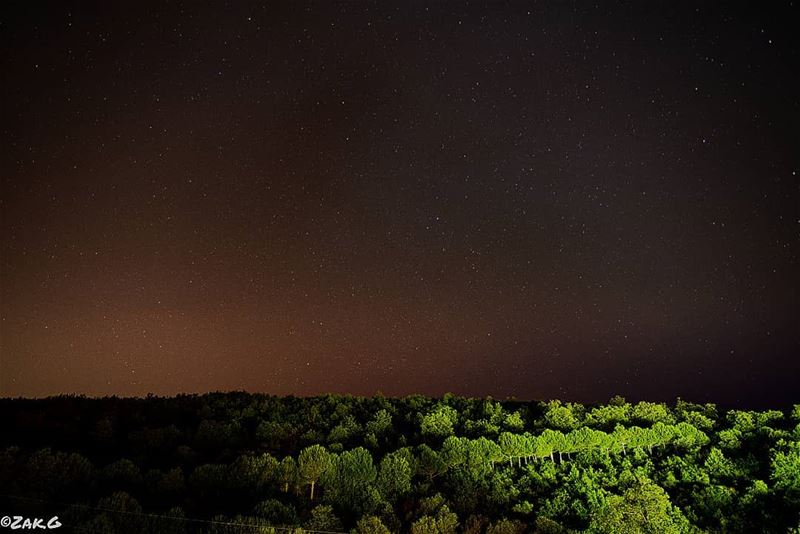 The stars never fail to amaze us   stars  starchasing  star ... (Dayr Al Qamar, Mont-Liban, Lebanon)