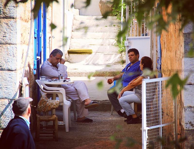 The stories that were told but not heard.. locals  lebanese  village ... (Ehden, Lebanon)