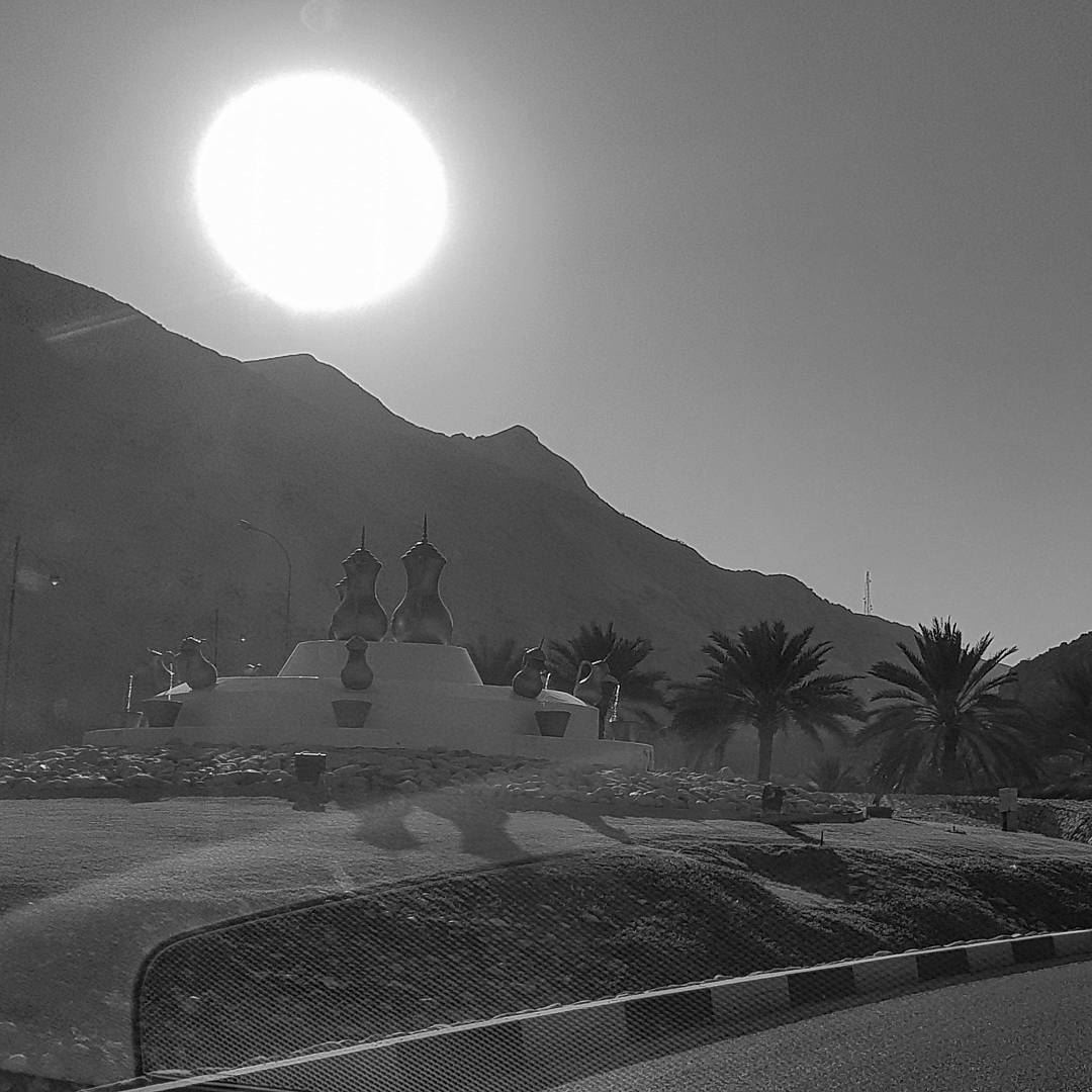 The sun does not shine for a few trees and flowers, but for the wide world' (Muscat, Oman)