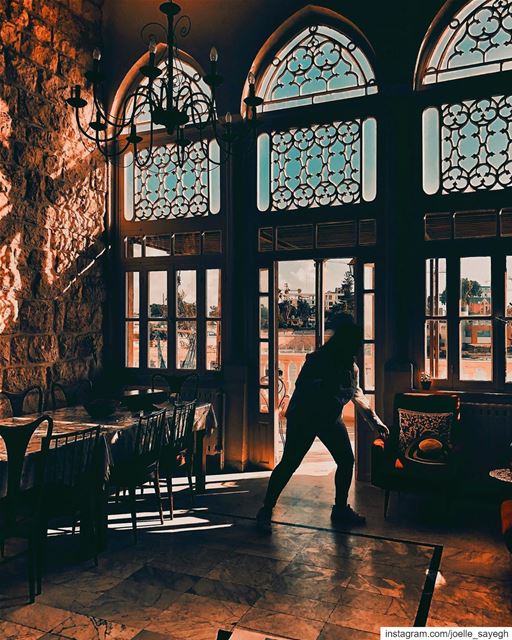 The sun rays creating the shadows in this place is enough and fantastic !... (Beit El Bahr)