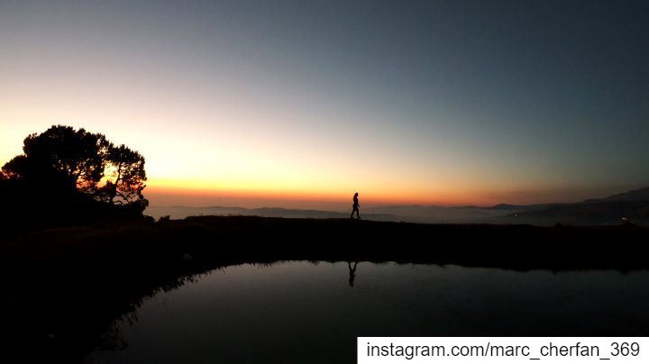 THE  SUNSET  WALK 🔥 SoundOfNature 🐸 AboveClouds ☁️ NatureWalk ... (Falougha, Mont-Liban, Lebanon)