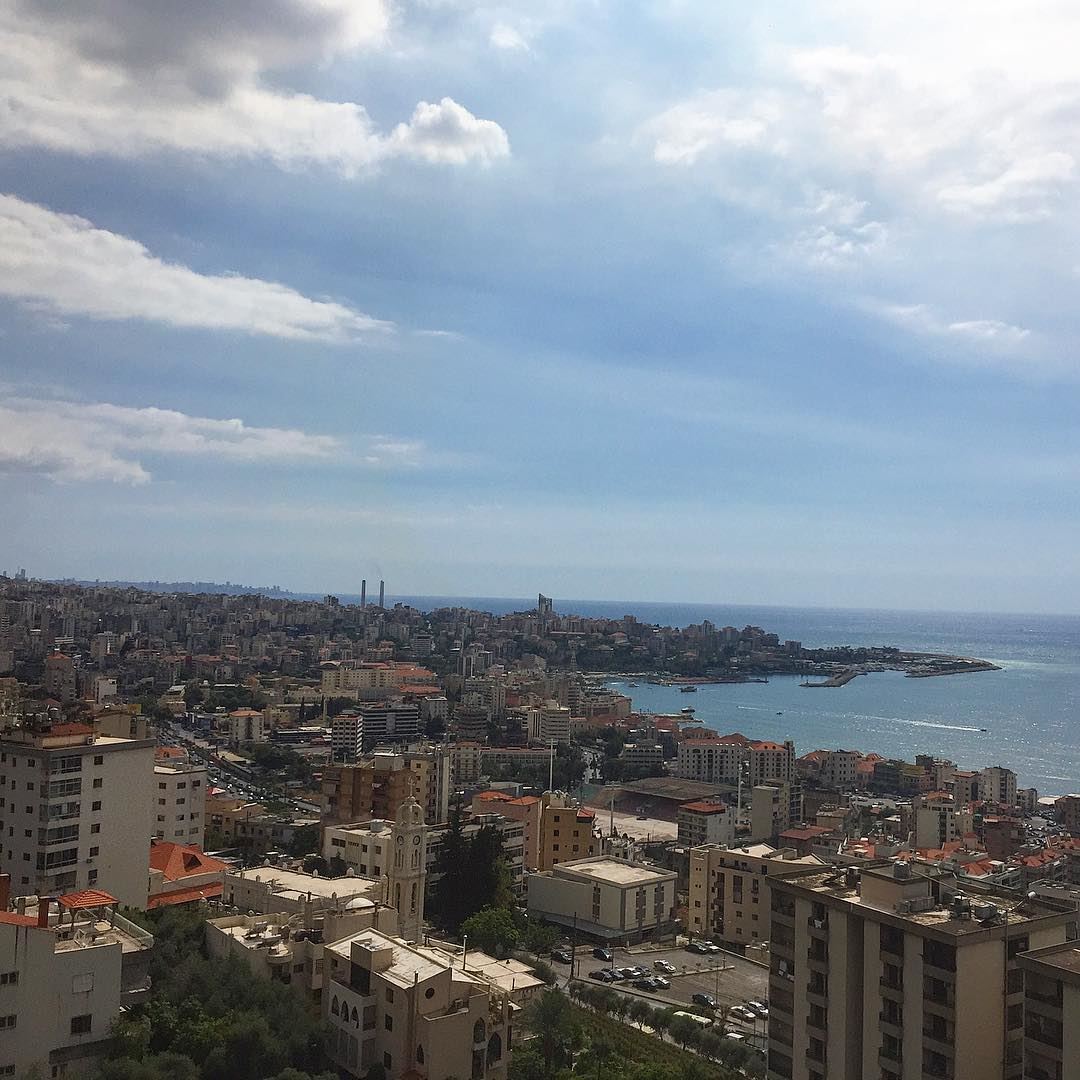 The teleferique view 🚡👀————————————————— thursday  view  from  thetop ... (جونية - Jounieh)