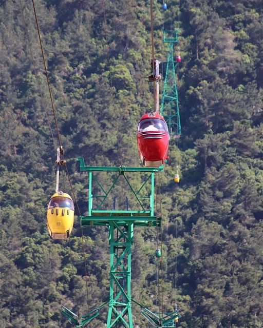 The Téléphérique is a gondola lift system located in Jounieh, a city in... (جونية - Jounieh)