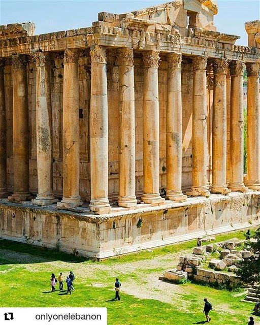 The temple of Bacchus 🏛Photo by @libano_brasil Hashtag  OnlyOneLebanon... (Baalbek, Lebanon)